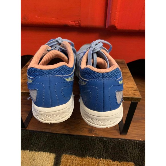 Saucony Cohesion 14 Woman's Size 6W  Blue Coral Running Shoes Tennis Walking - Picture 5 of 7